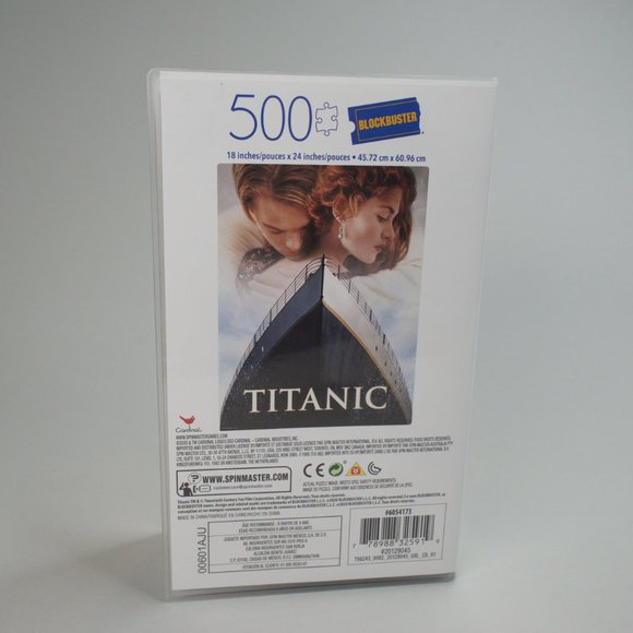 Blockbuster TITANIC Movie Poster Puzzle - Picture 5 of 8